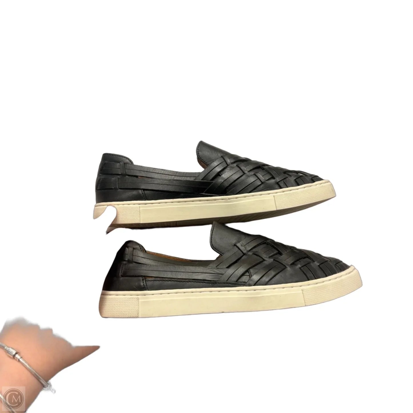 Shoes Designer By Frye In Black, Size: 7.5
