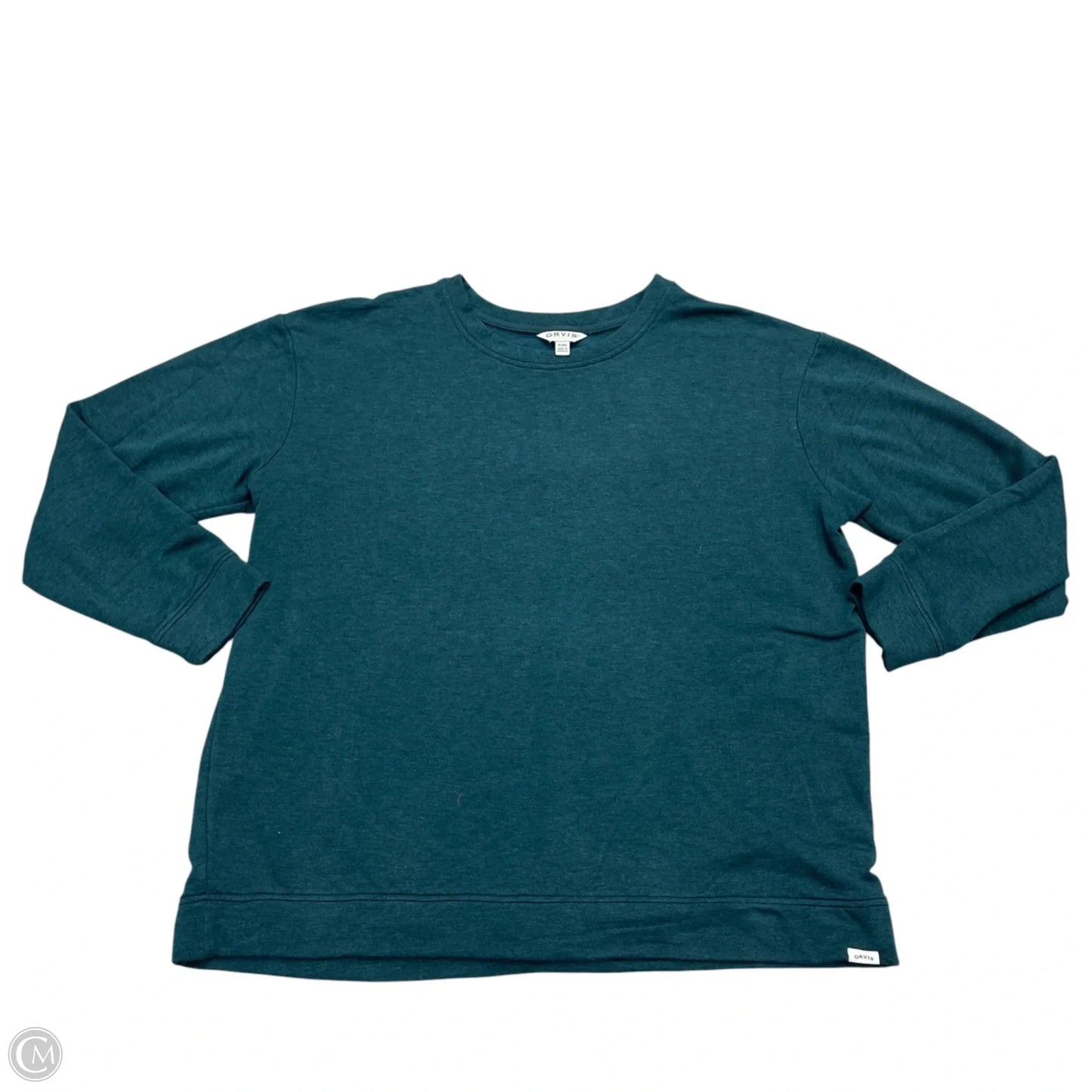 Sweatshirt Crewneck By Orvis In Green, Size: Xl
