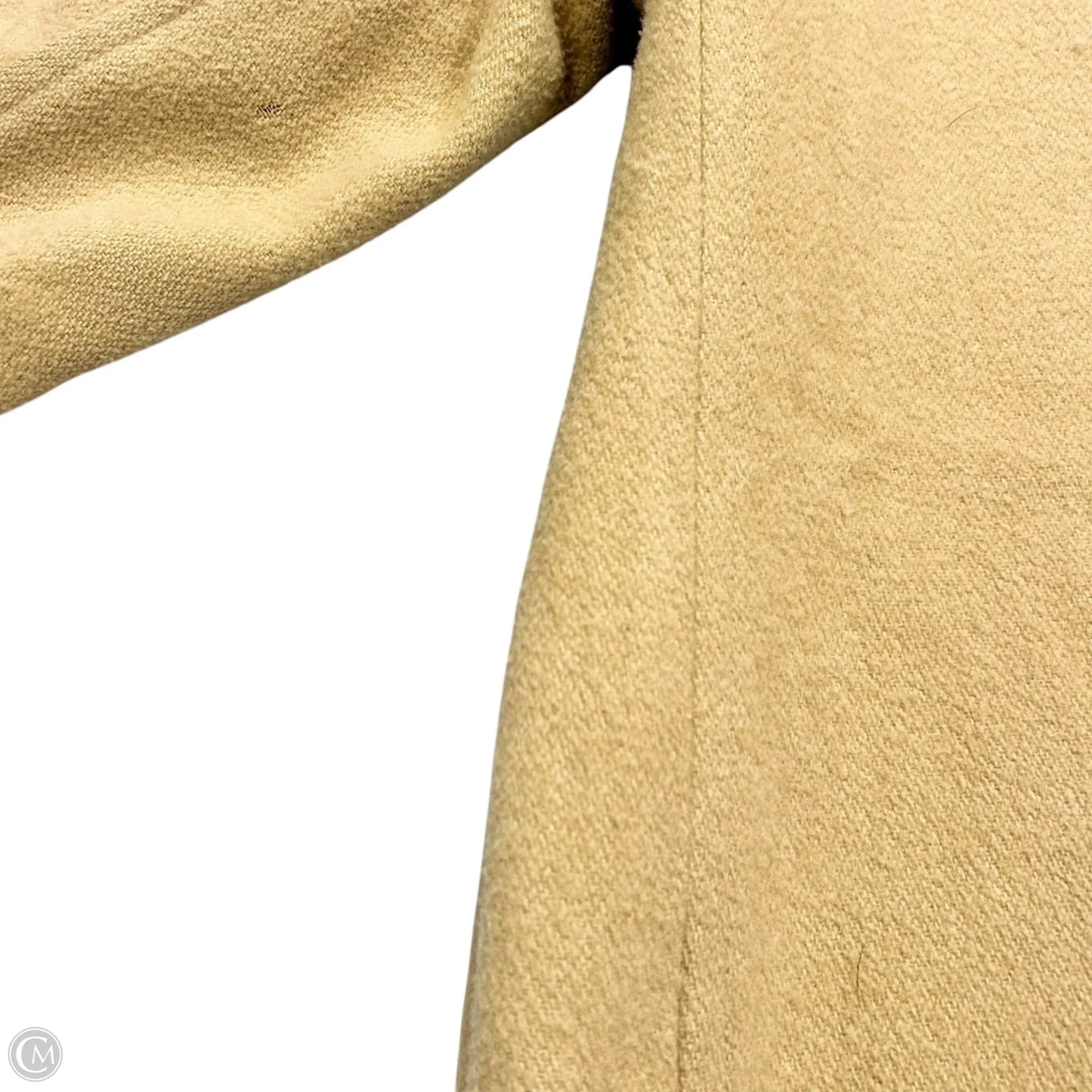 Coat Peacoat By Abercrombie And Fitch In Tan, Size: L