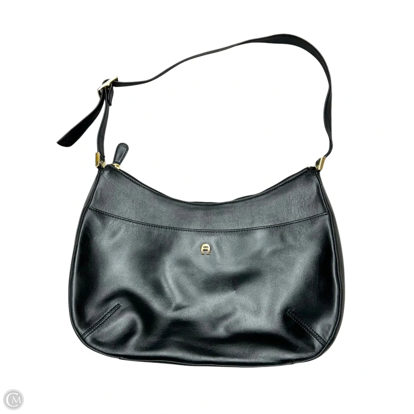 Handbag Leather By Etienne Aigner, Size: Medium