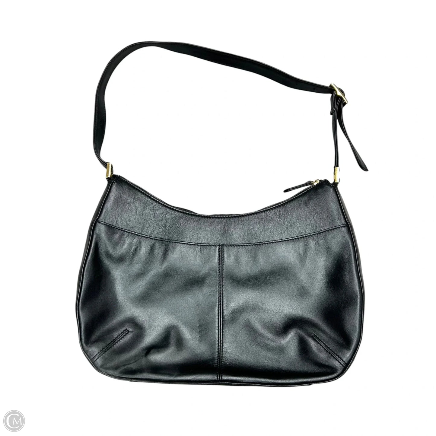 Handbag Leather By Etienne Aigner, Size: Medium