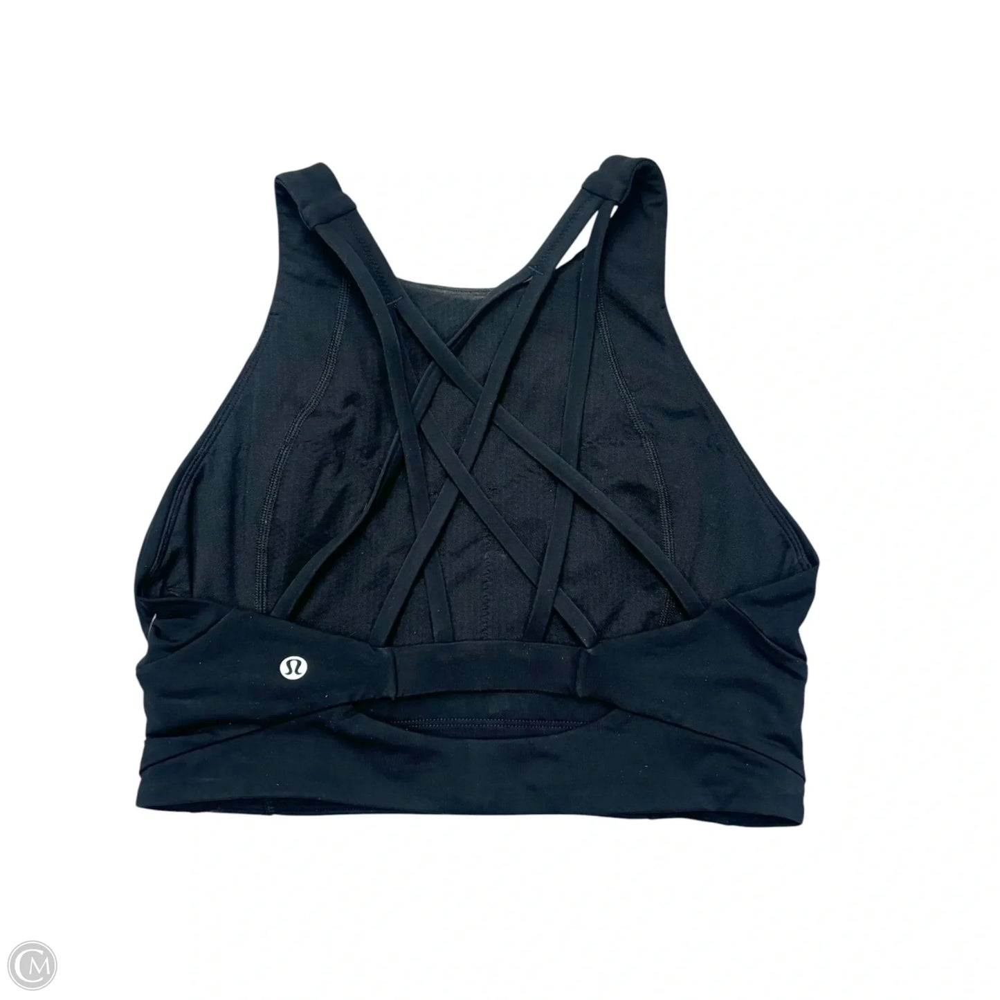 Athletic Bra By Lululemon In Black, Size: M