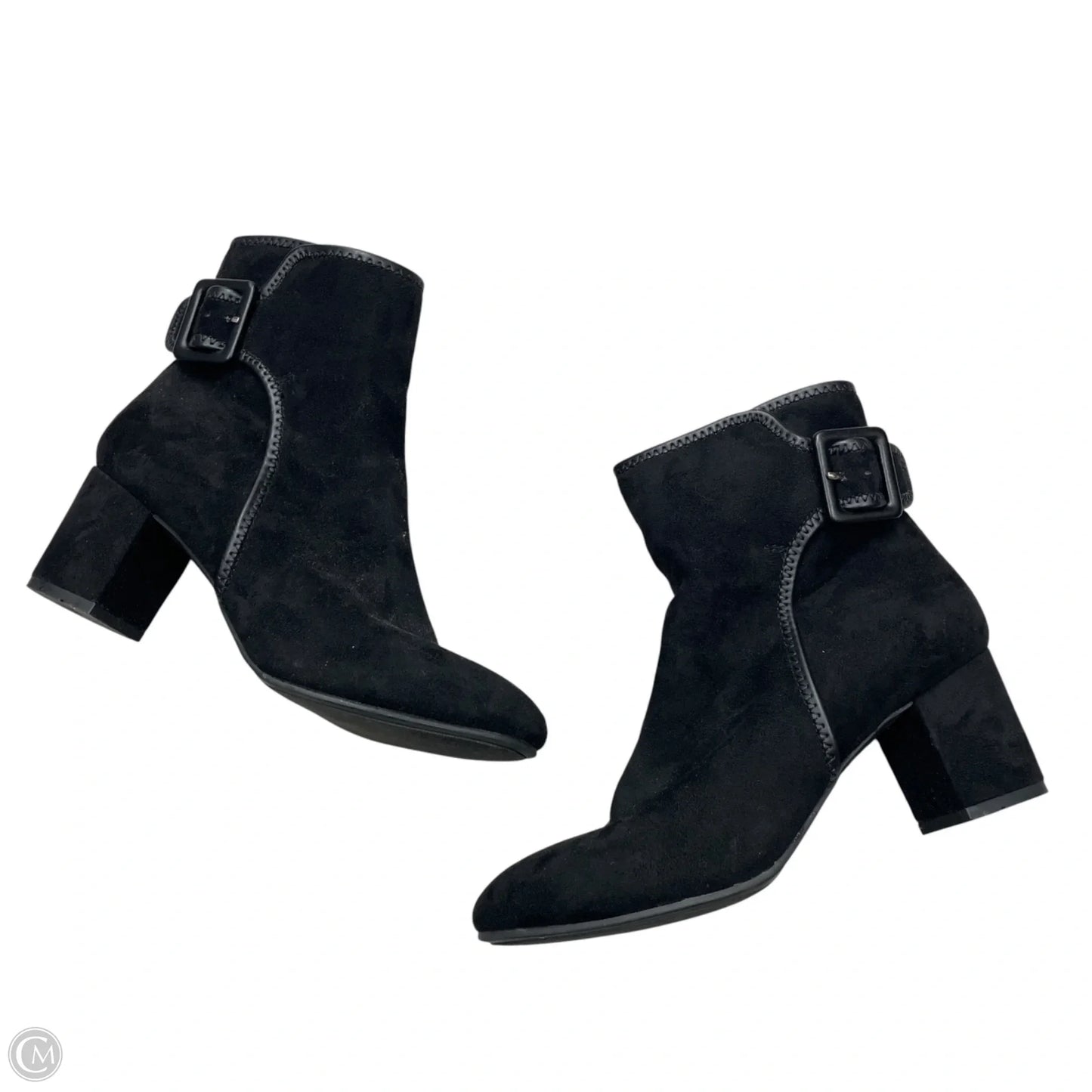Boots Ankle Heels By White Mountain In Black, Size: 8