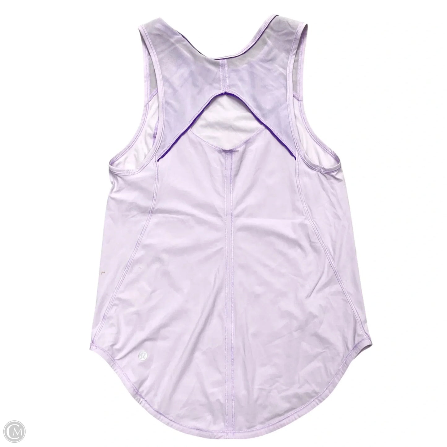 Athletic Tank Top By Lululemon In Purple, Size: Xs