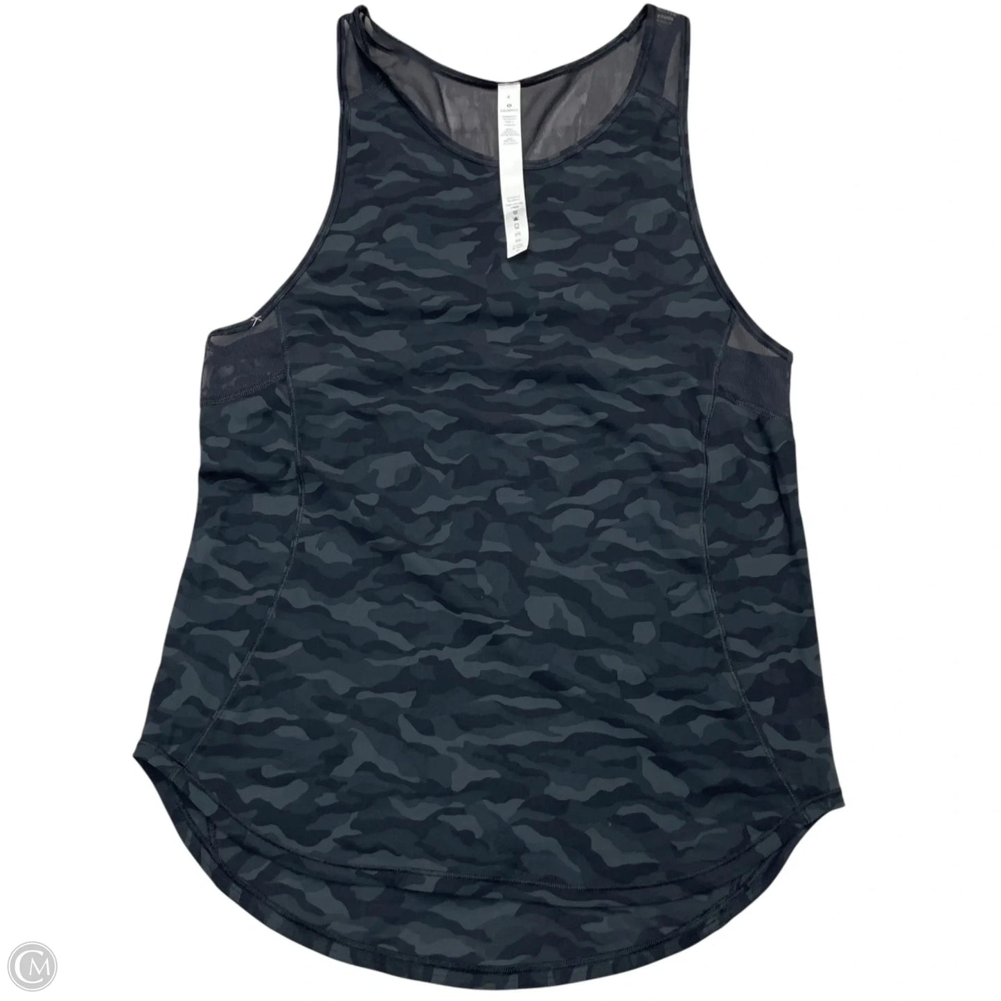 Athletic Tank Top By Lululemon In Camouflage Print, Size: S