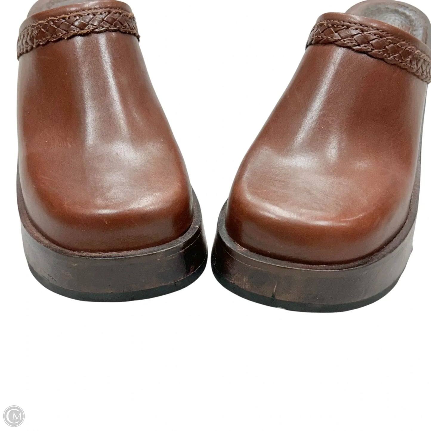 Shoes Heels Block By Connie Too In Brown, Size: 7