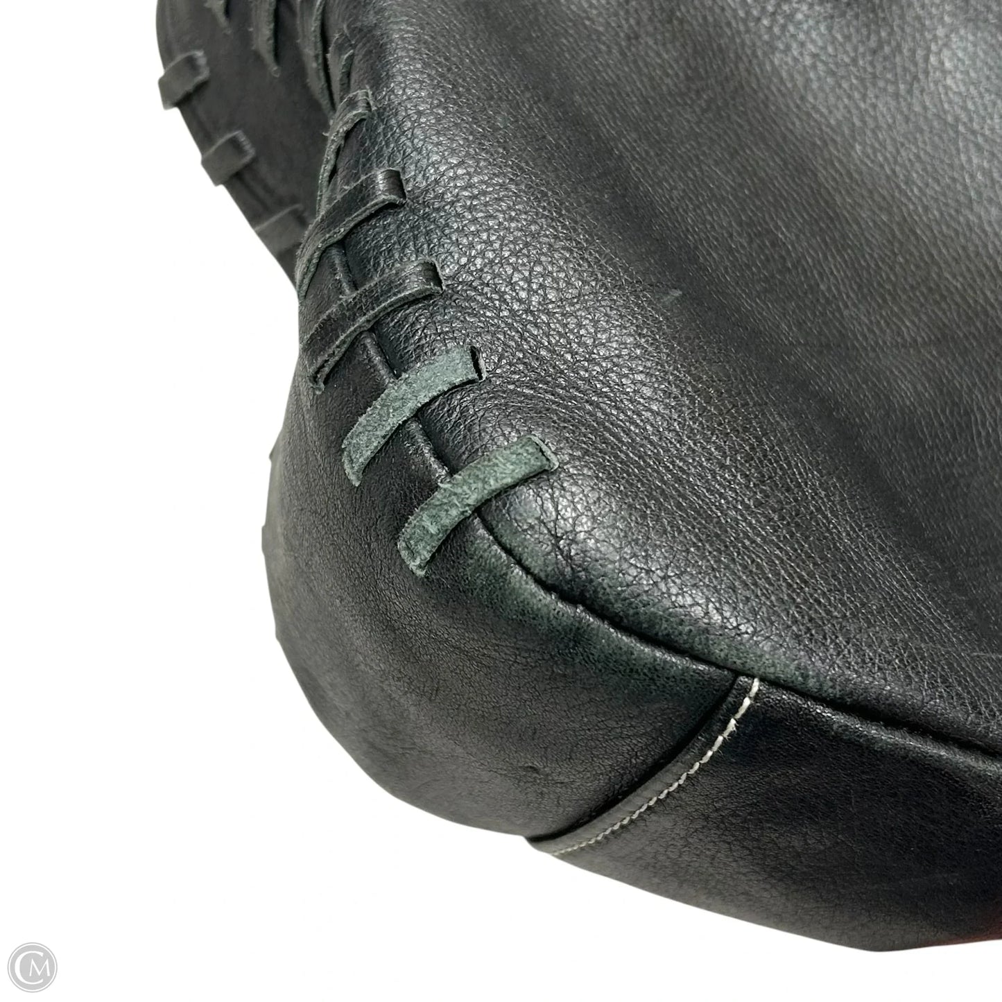 Handbag Leather By Clarks, Size: Medium
