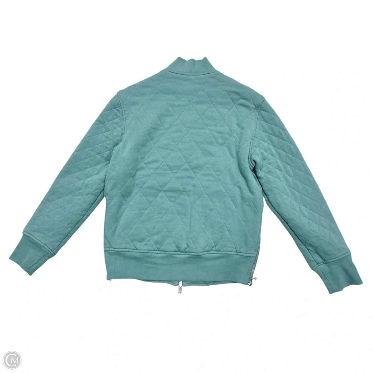 Athletic Jacket By Athleta In Teal, Size: Xxs