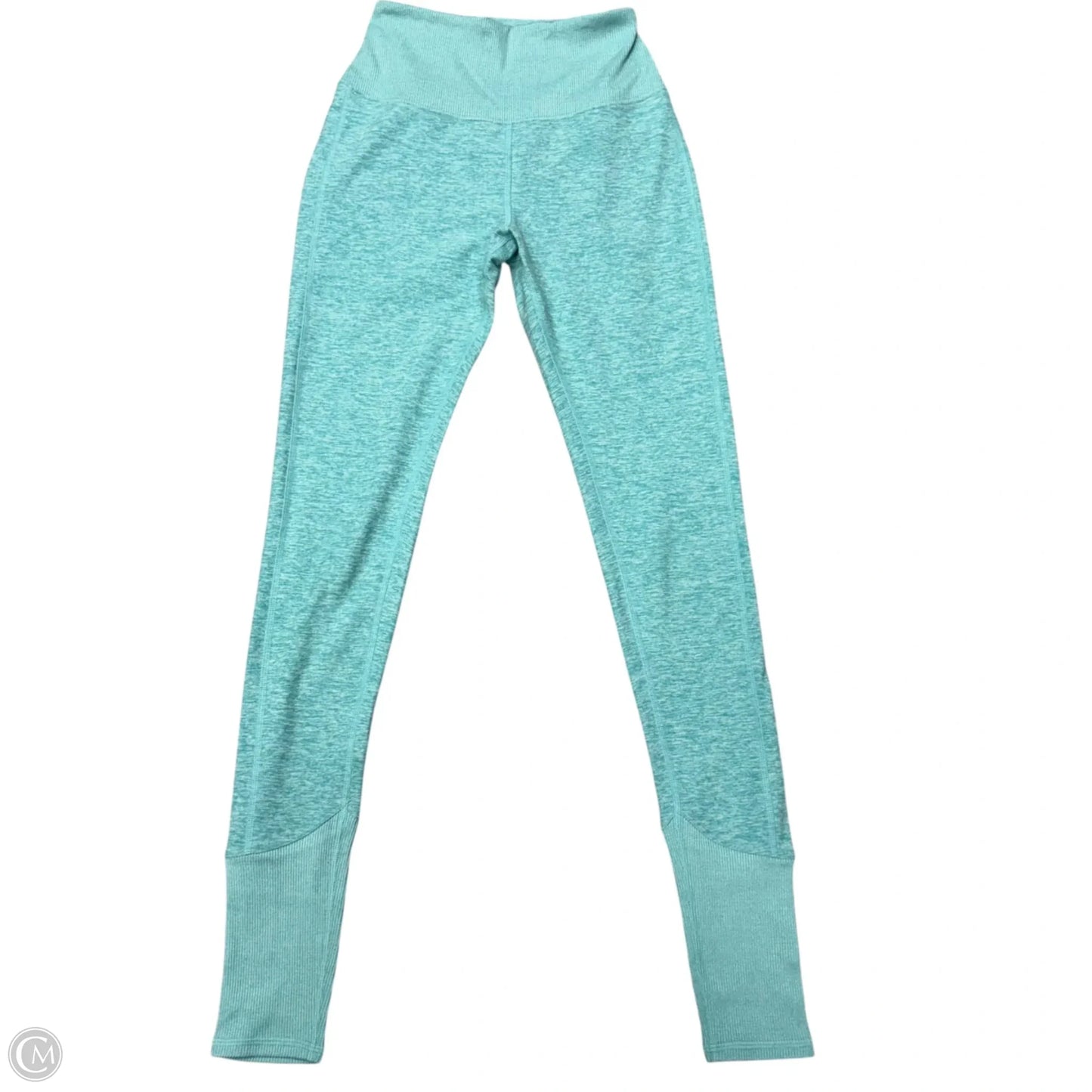 Athletic Leggings By Alo In Aqua, Size: Xs