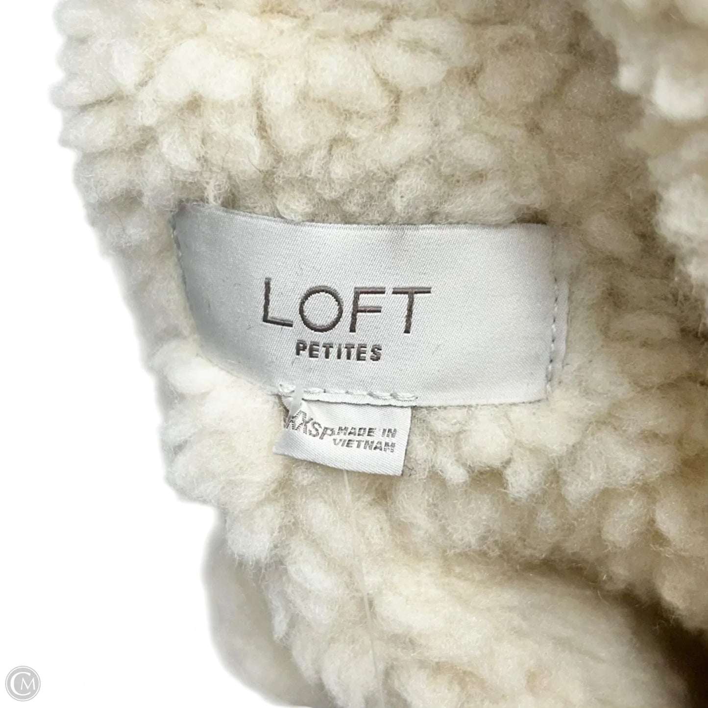 Vest Faux Fur & Sherpa By Loft In Brown & Cream, Size: Xxsp
