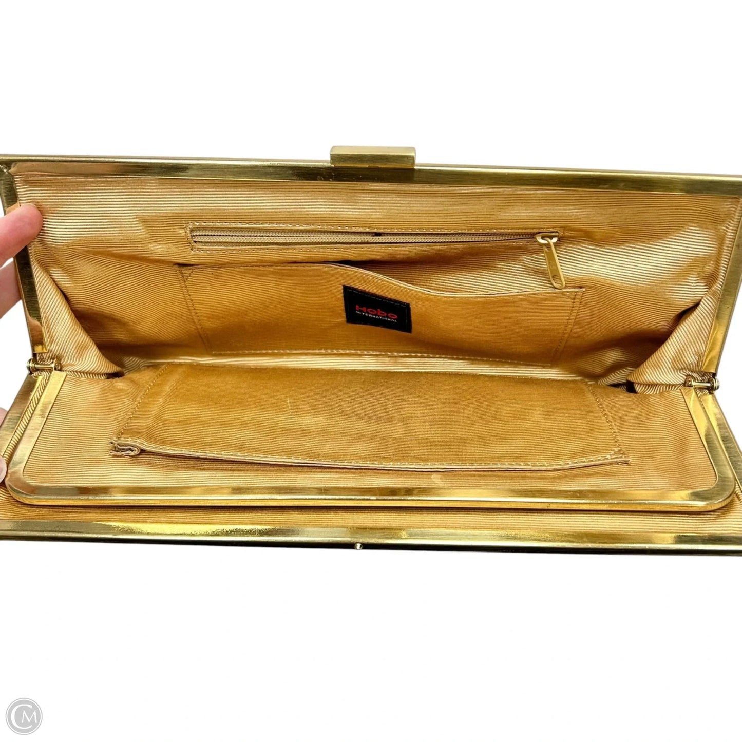 Clutch Leather By Hobo Intl, Size: Large