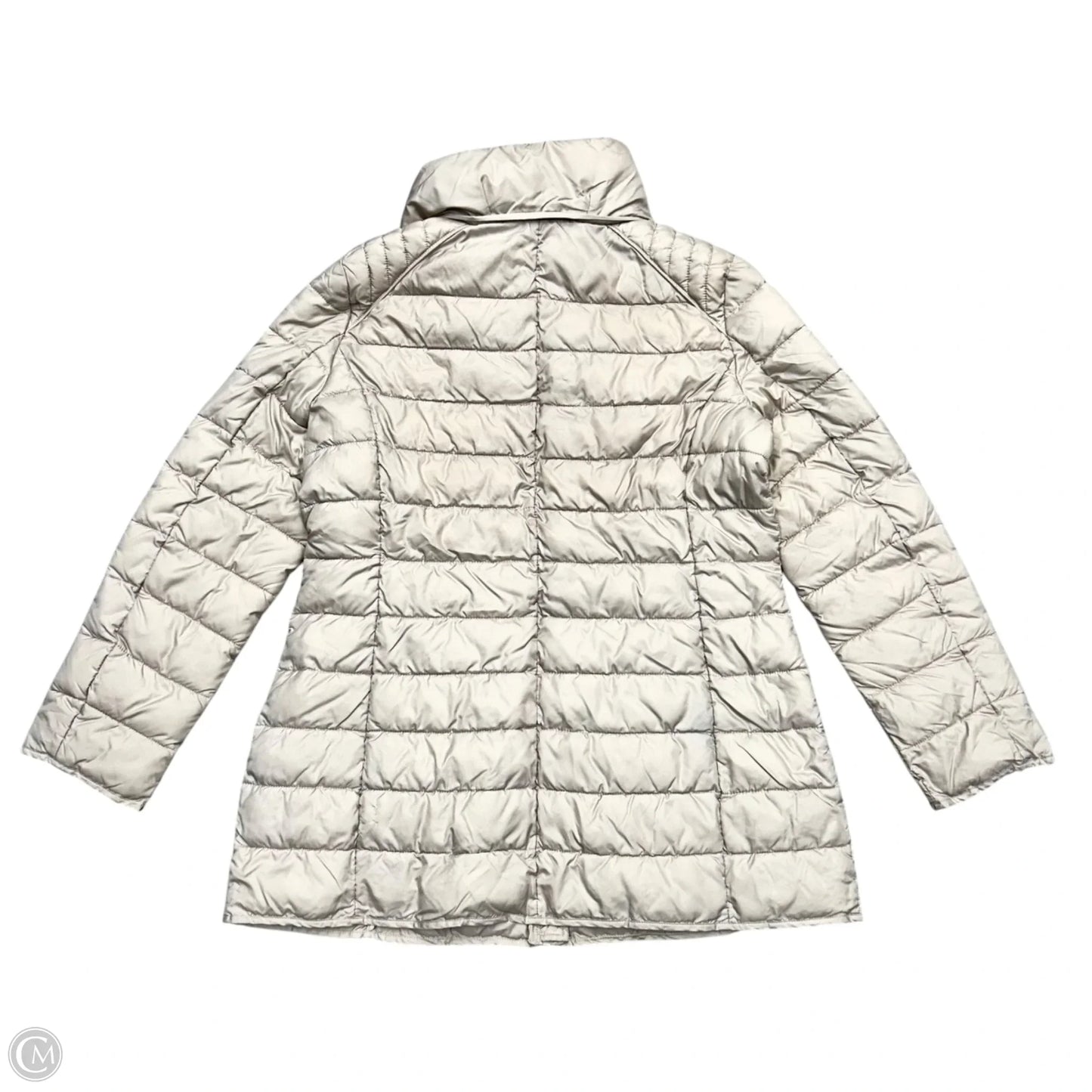 Coat Puffer & Quilted By Marc New York In Beige, Size: L