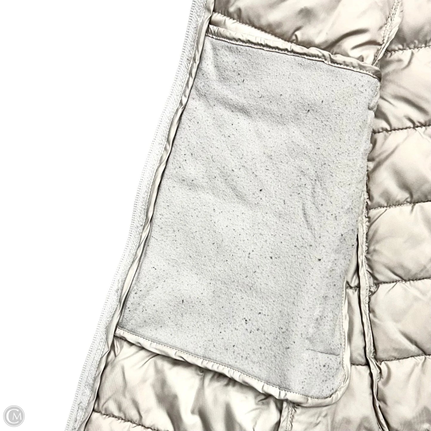 Coat Puffer & Quilted By Marc New York In Beige, Size: L