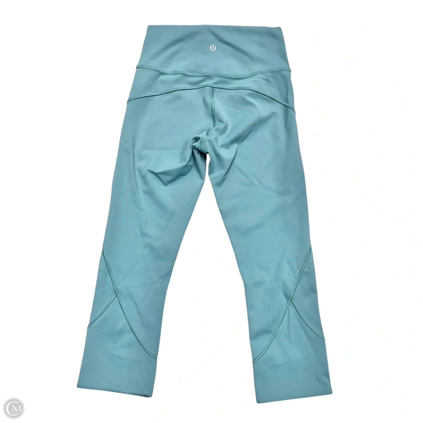 Athletic Leggings Capris By Lululemon In Blue, Size: S