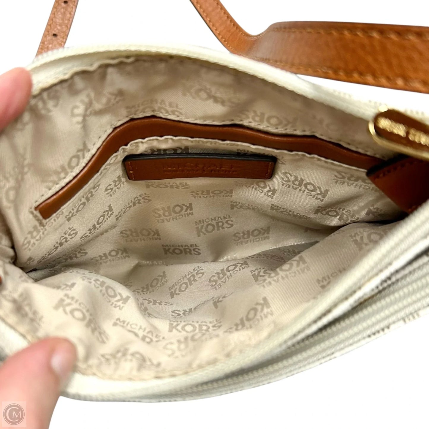 Crossbody Designer By Michael Kors, Size: Small