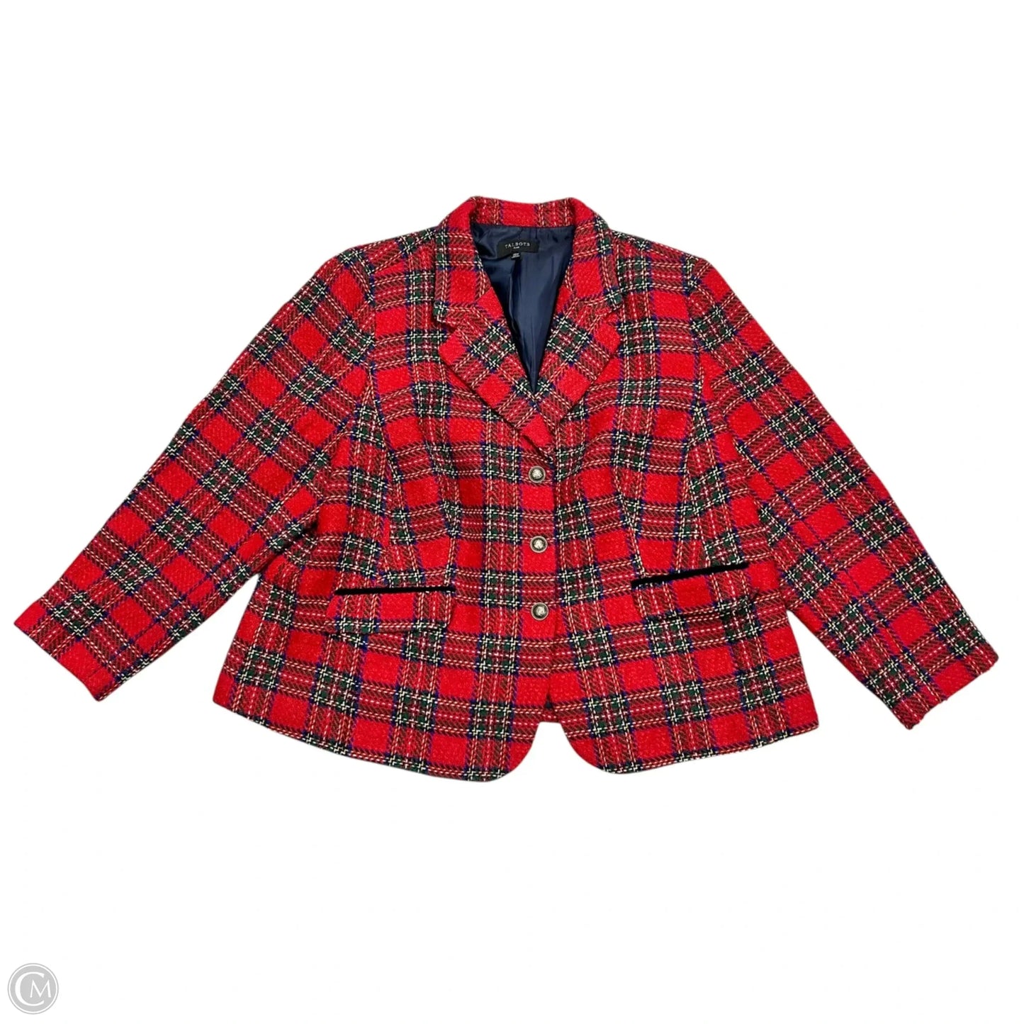 Blazer By Talbots In Red, Size: 3x
