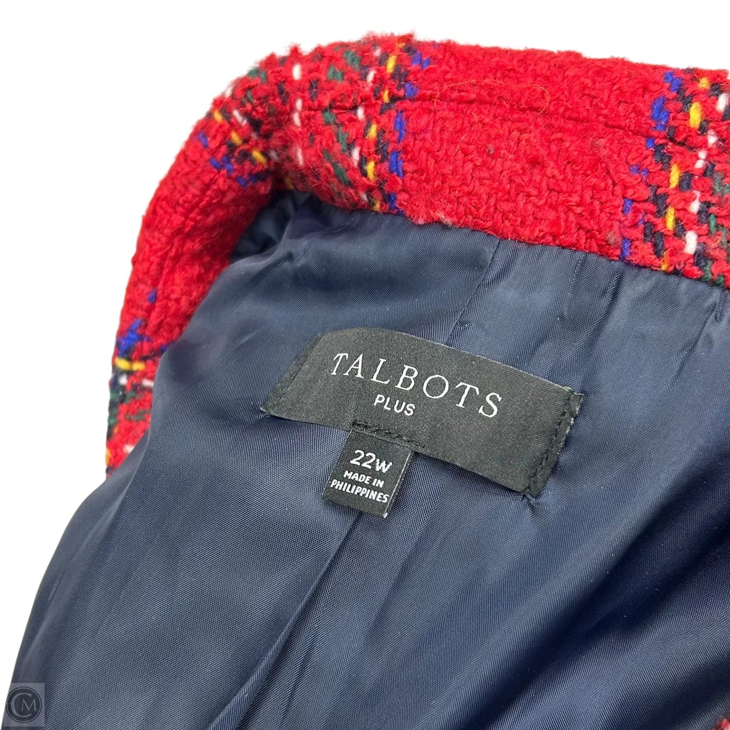 Blazer By Talbots In Red, Size: 3x