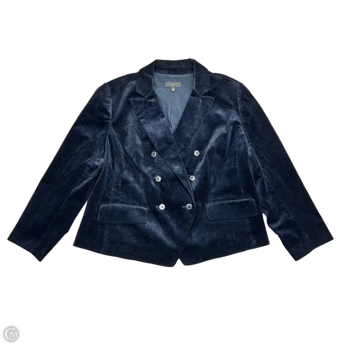 Blazer By Talbots In Navy, Size: 3x