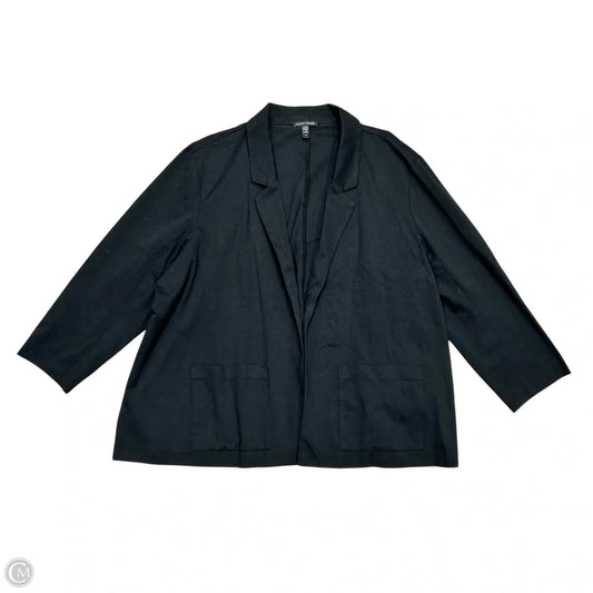 Jacket Other By Eileen Fisher In Black, Size: 3x