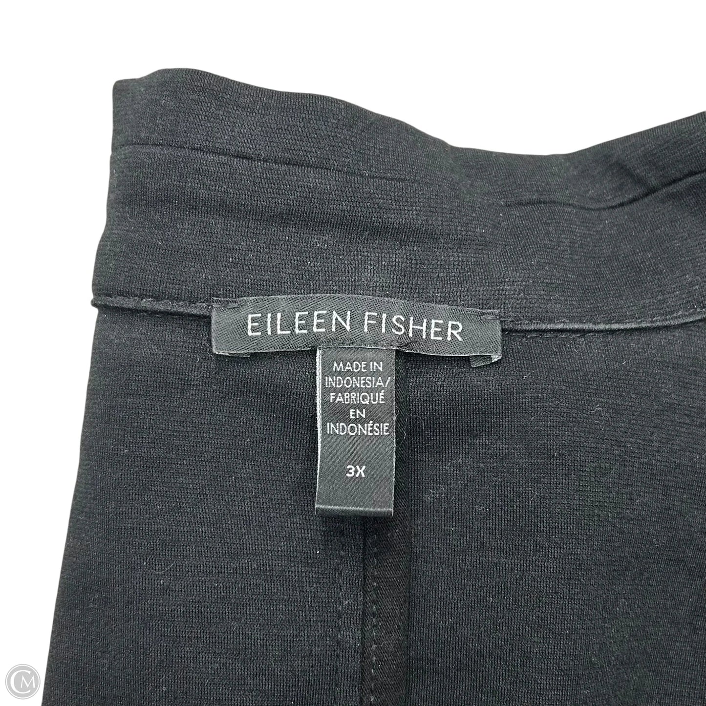 Jacket Other By Eileen Fisher In Black, Size: 3x