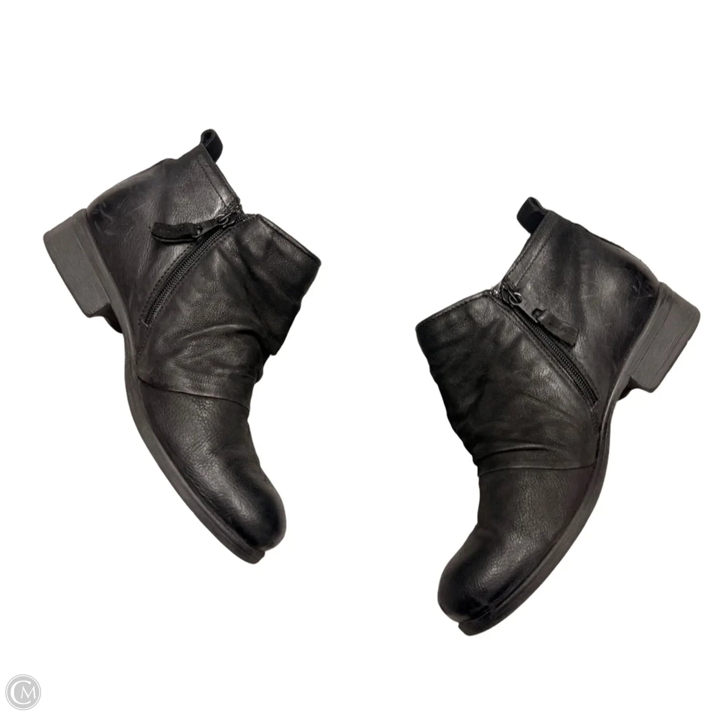 Boots Ankle Flats By Miz Mooz In Black, Size: 7.5