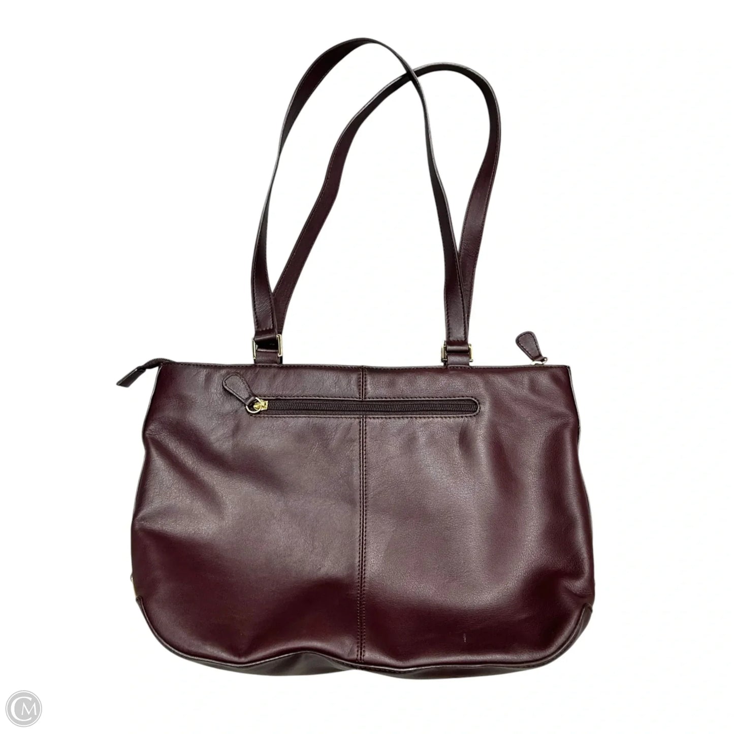 Handbag Leather By Etienne Aigner, Size: Medium