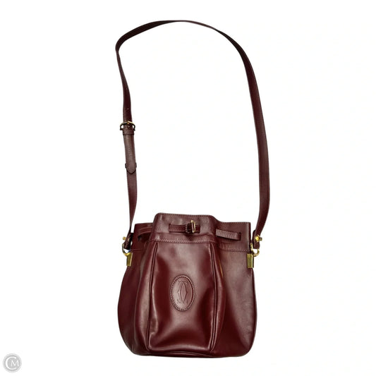 Crossbody Luxury Designer By Cartier, Size: Small