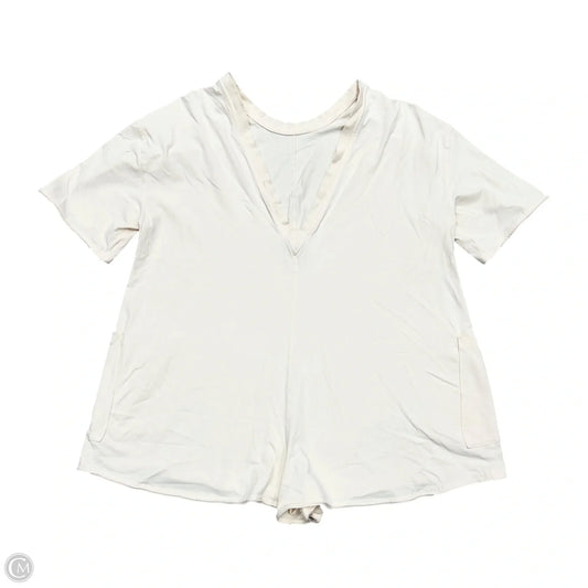 Romper By Free People In Cream, Size: S