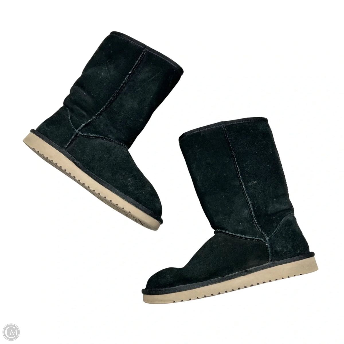 Boots Mid-calf Flats By Koolaburra By Ugg In Black, Size: 8