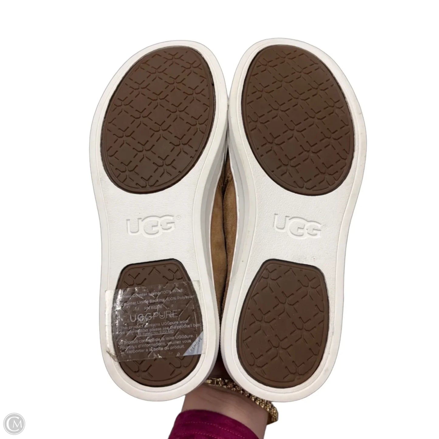 Shoes Designer By Ugg In Brown, Size: 5