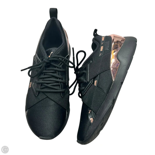 Shoes Athletic By Puma In Black, Size: 8