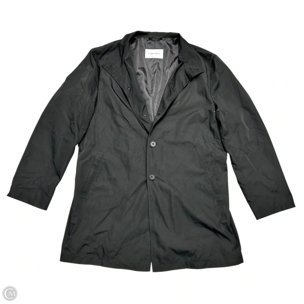 Jacket Other By Calvin Klein In Black, Size: L
