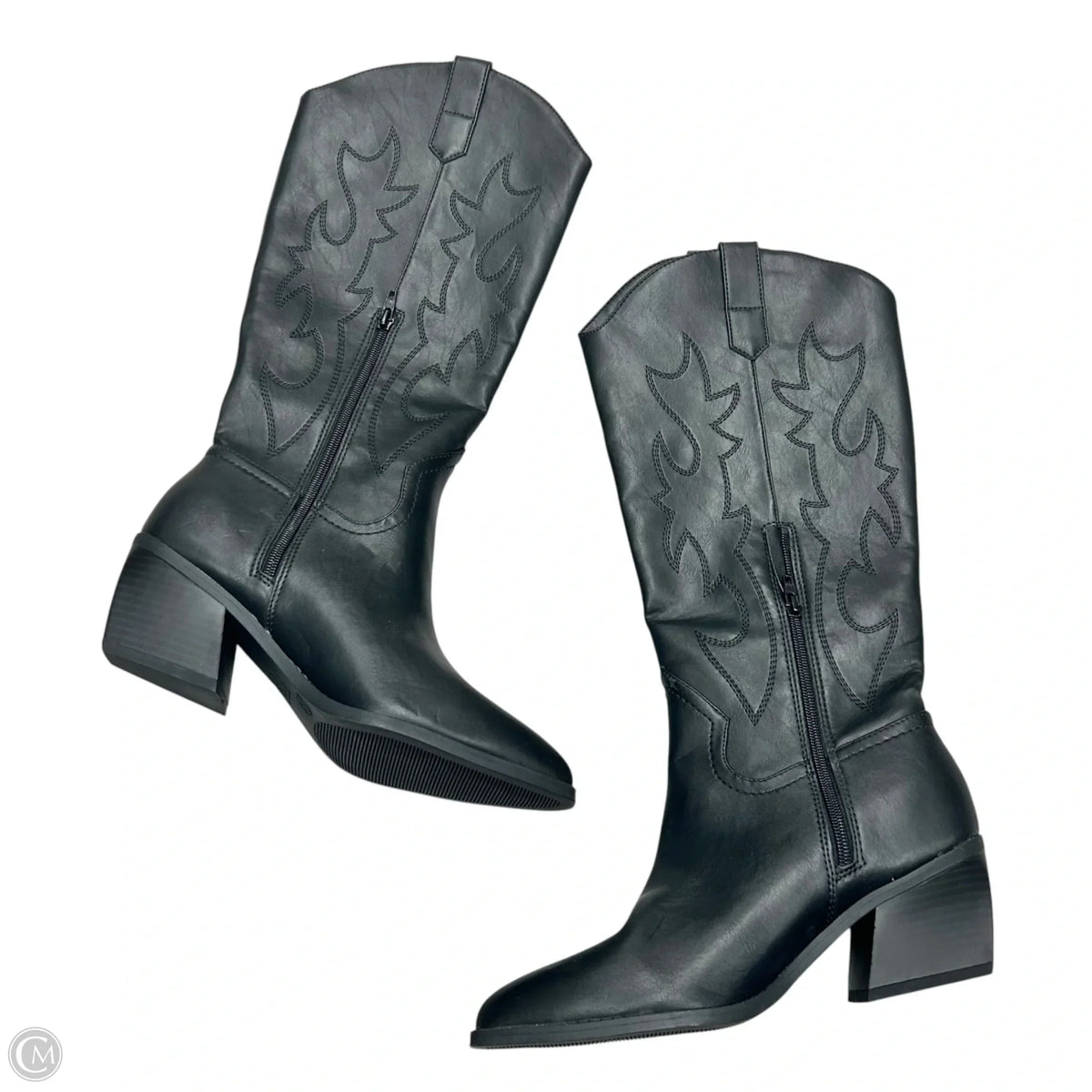 Boots Western By Madden Nyc In Black, Size: 9