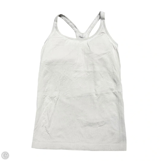 Athletic Tank Top By Lululemon In Cream, Size: M