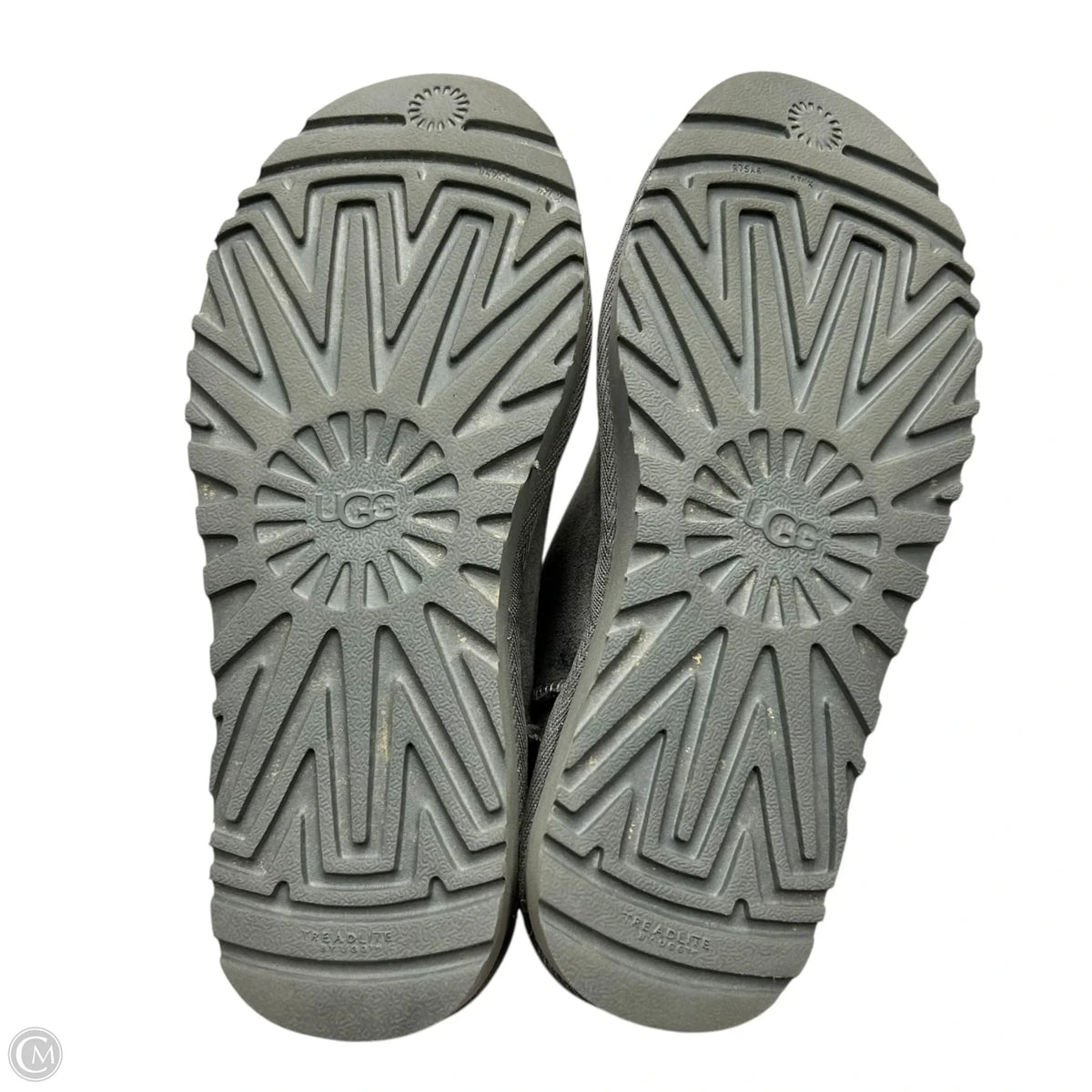 Boots Designer By Ugg In Grey, Size: 6