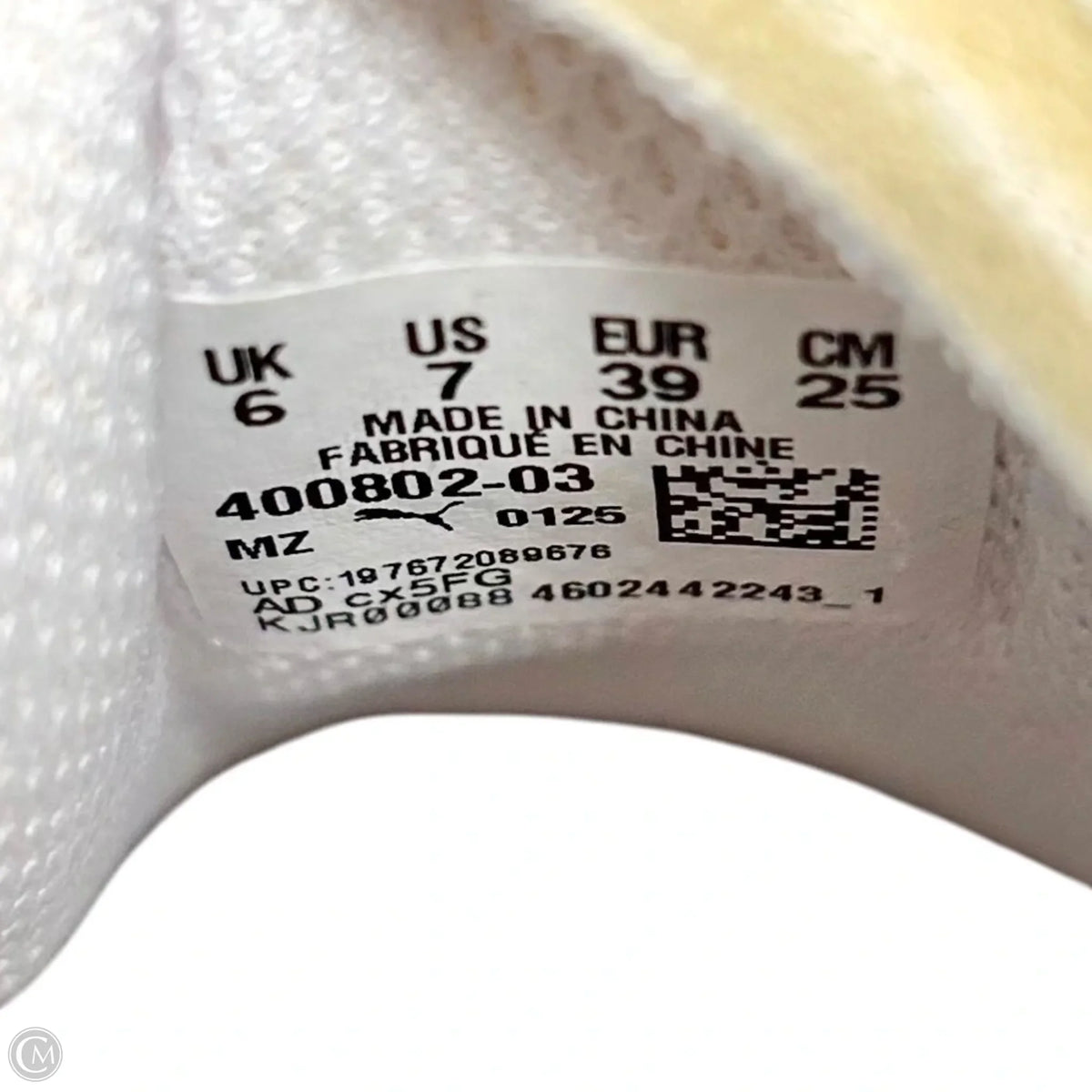 Shoes Athletic By Puma In Pink & White, Size: 7