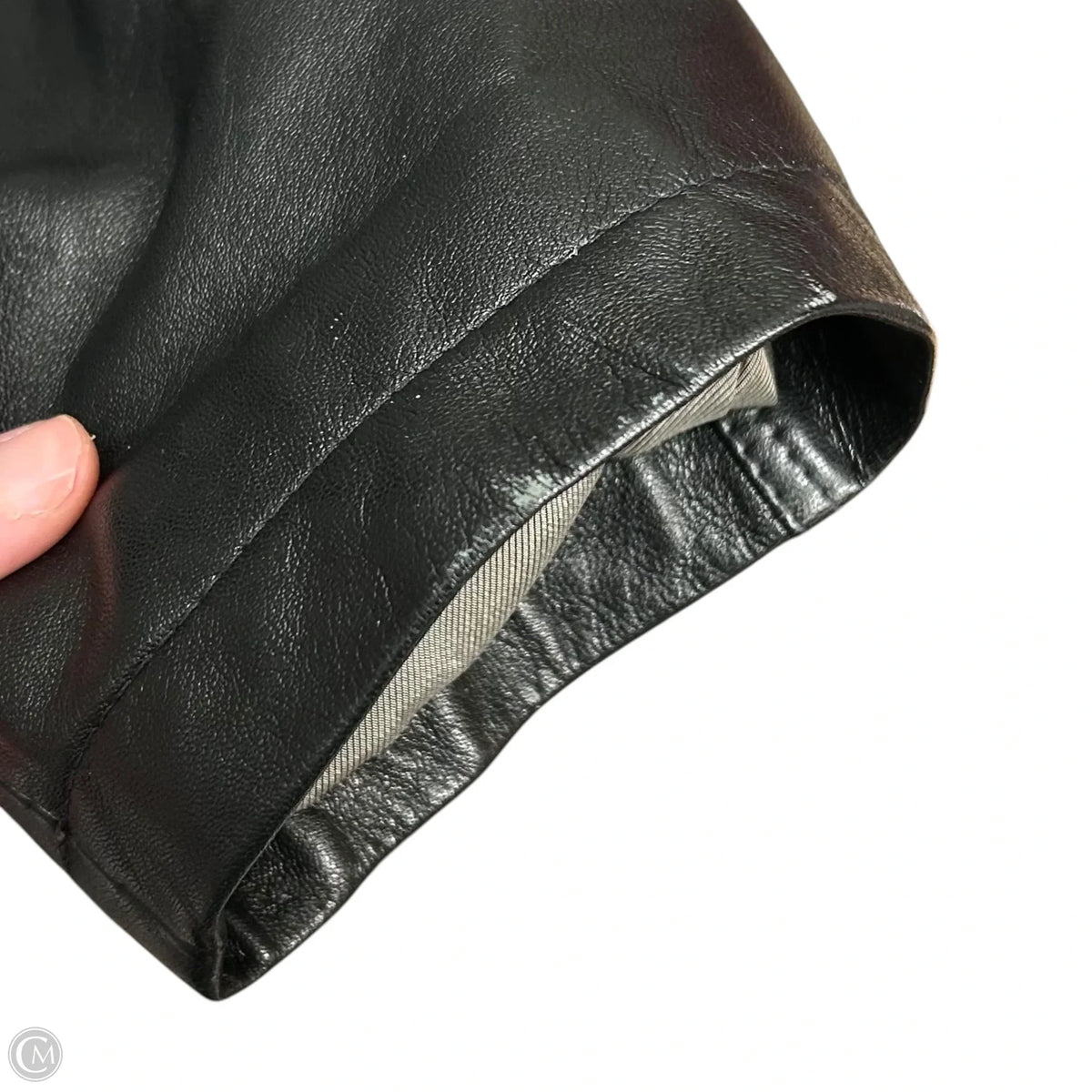 Jacket Moto Leather By Bernardo In Black, Size: S