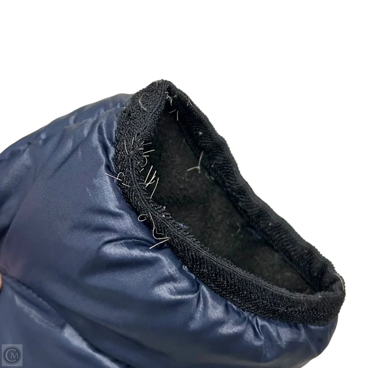 Jacket Puffer & Quilted By Calvin Klein In Navy, Size: S