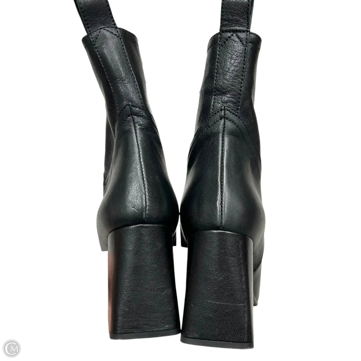 Boots Leather By Napoleoni In Black, Size: 8.5