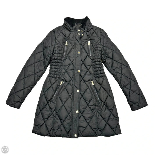 Coat Puffer & Quilted By Laundry In Black, Size: M