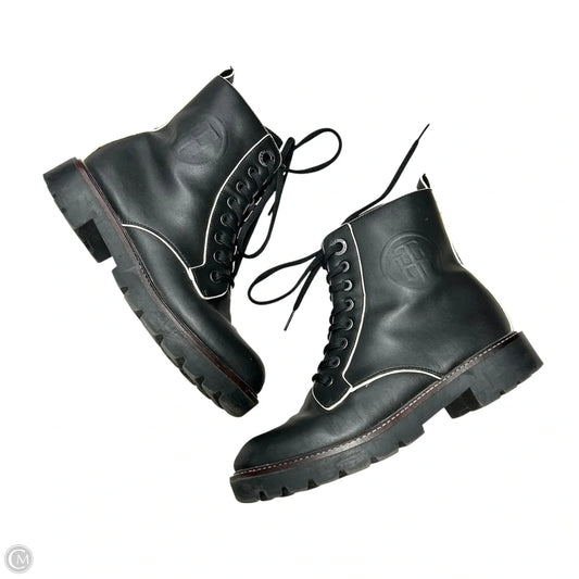 Boots Combat By Tommy Hilfiger In Black, Size: 7.5