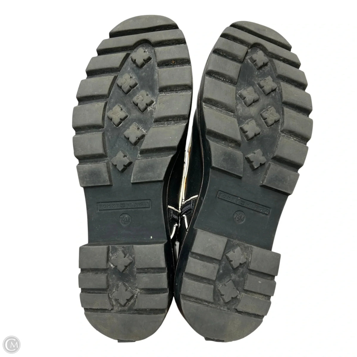Boots Combat By Tommy Hilfiger In Black, Size: 7.5