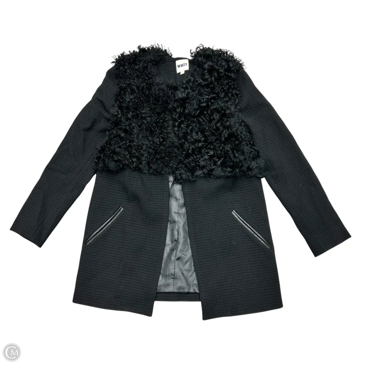 Coat Other By Whit In Black, Size: S