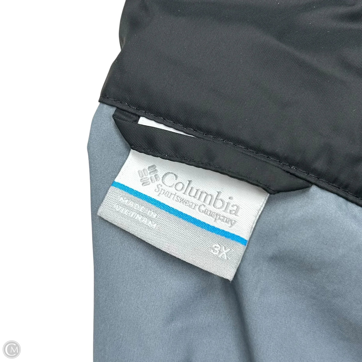 Jacket Windbreaker By Columbia In Black, Size: 3x