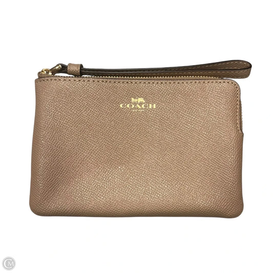 Wristlet Designer By Coach, Size: Small