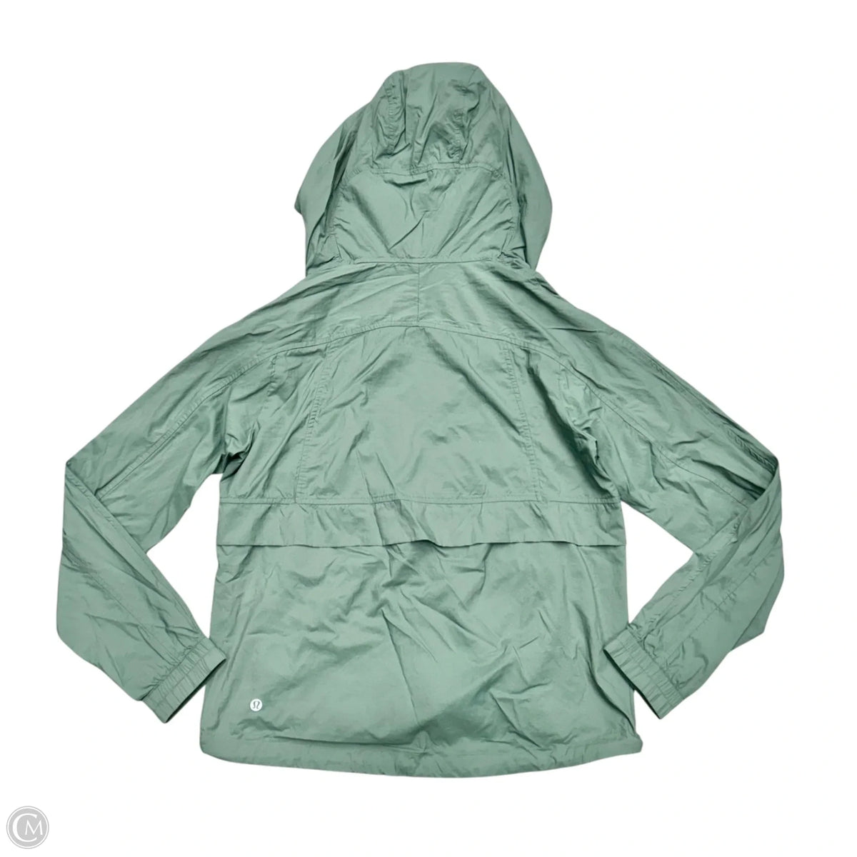 Athletic Jacket By Lululemon In Green, Size: S