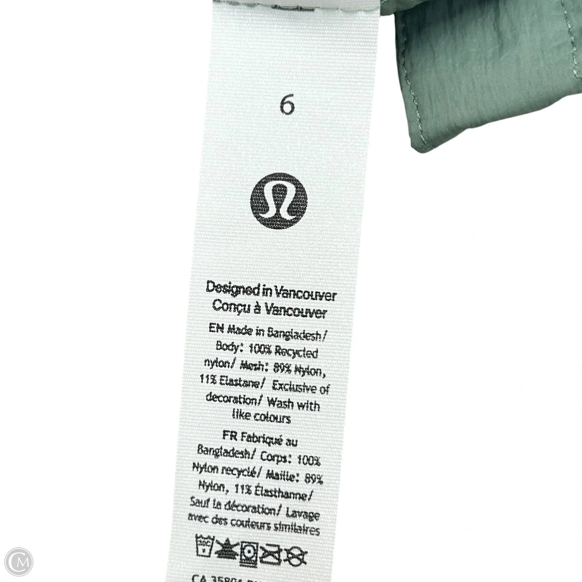 Athletic Jacket By Lululemon In Green, Size: S