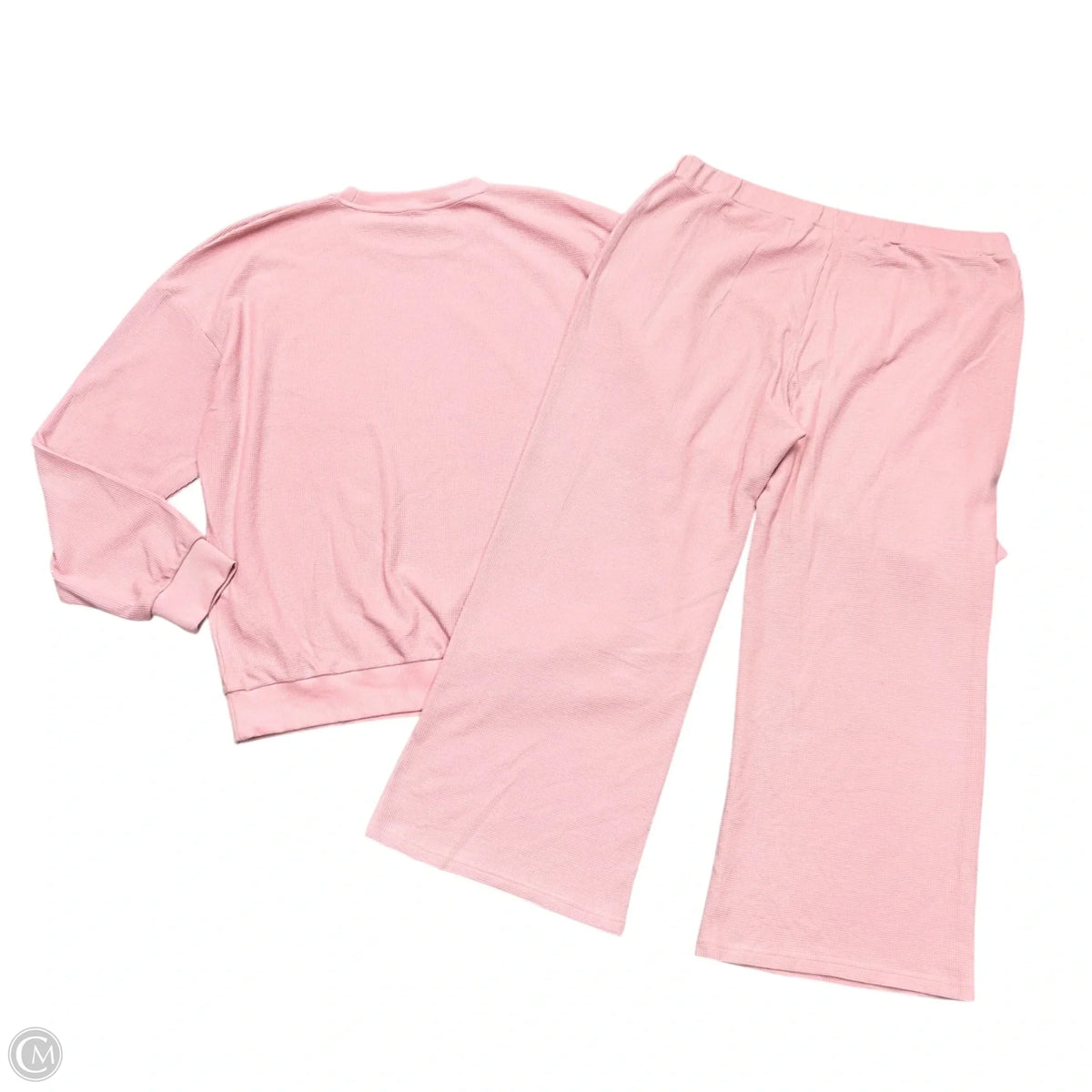Pants Set 2pc By Comfrt In Pink, Size: 3x