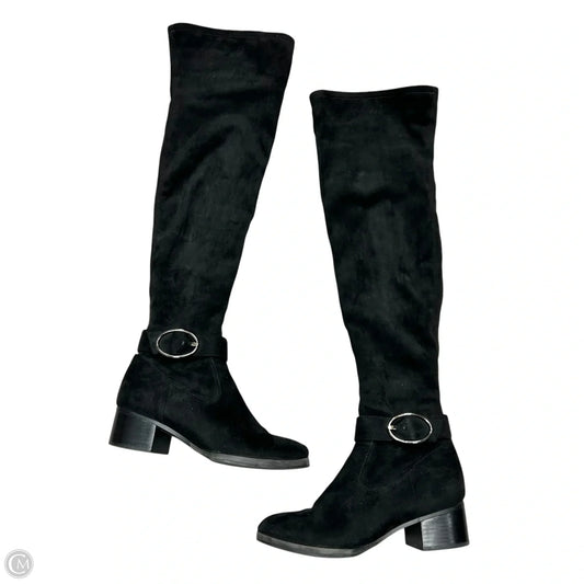 Boots Over-the-knee Heels By Naturalizer In Black, Size: 7