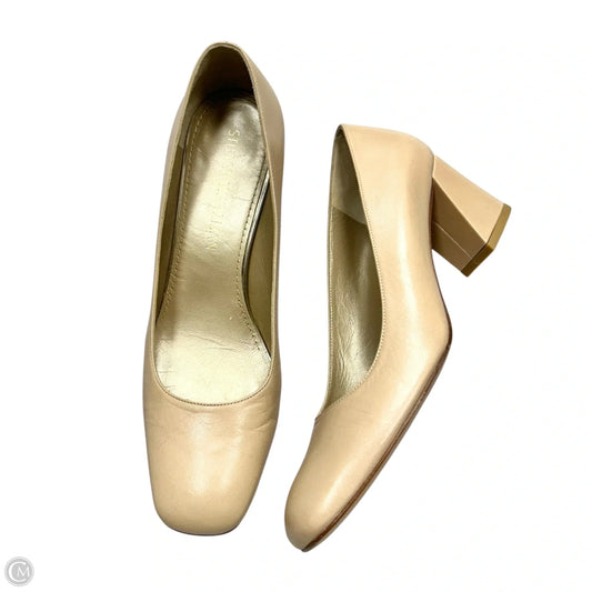 Shoes Designer By Stuart Weitzman In Beige, Size: 8